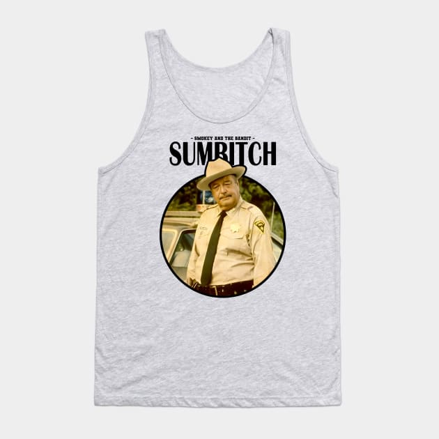 SUMBITCH POLICE BLACK Tank Top by sadistenan